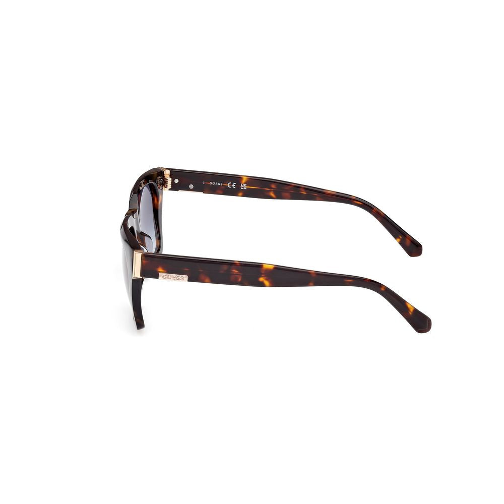 Guess Lunettes de Soleil Acétate, Marron, Protection UV Complète