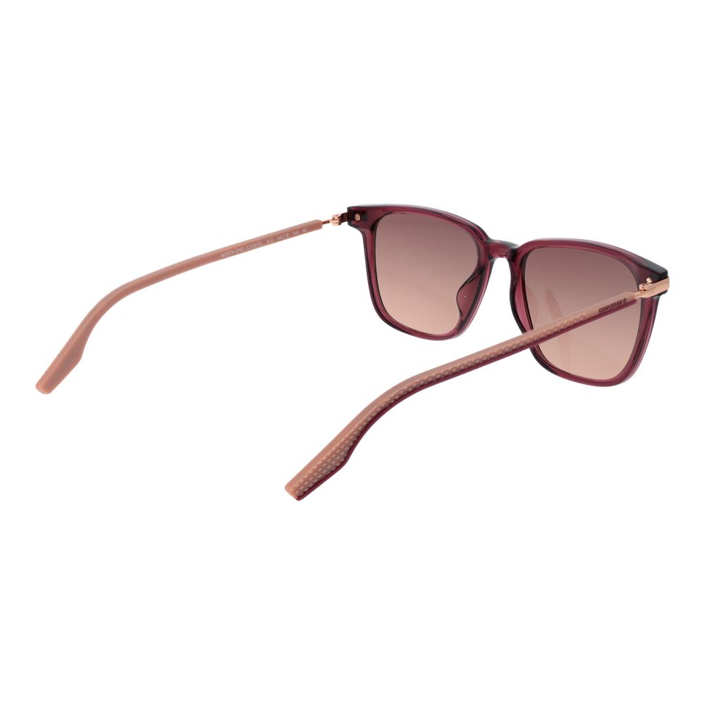 Converse Lunettes Burgundy, Monture Rubber, Design Carré