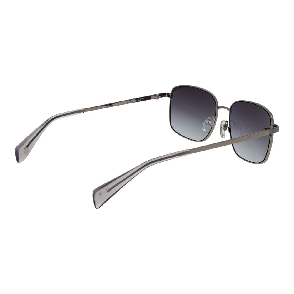 Ted Baker Lunette Métal Gris, Verres Dégradés, Protection UV